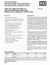 DataSheet IS61VPS25618A pdf